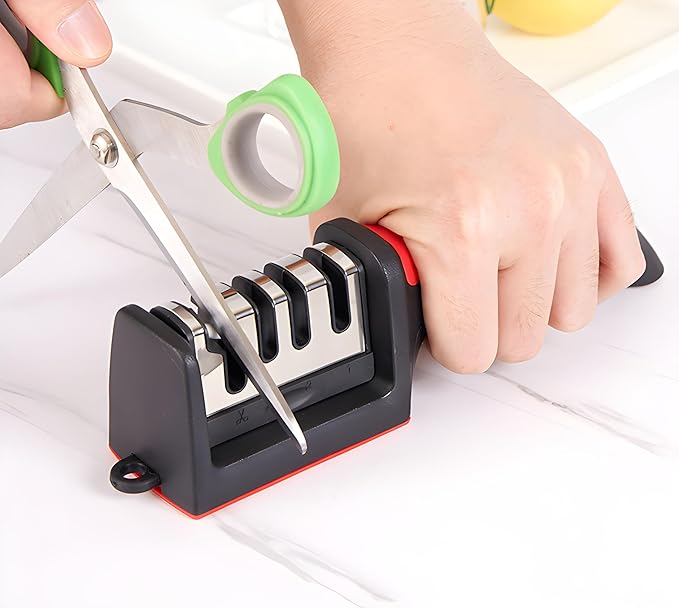 3-Stage Professional Manual Knife Sharpener ⭐️FREE HOME DELIVERY⭐️