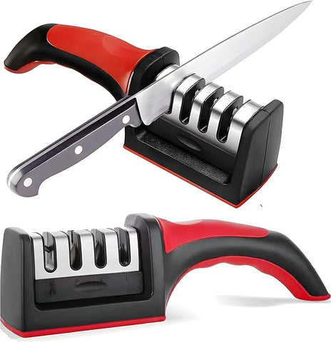 3-Stage Professional Manual Knife Sharpener ⭐️FREE HOME DELIVERY⭐️