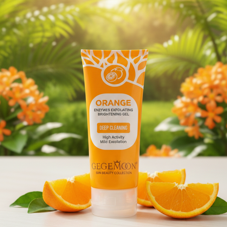 Gegemoon Orange Enzymes Exfoliating Brightening Gel - Orange 300ML