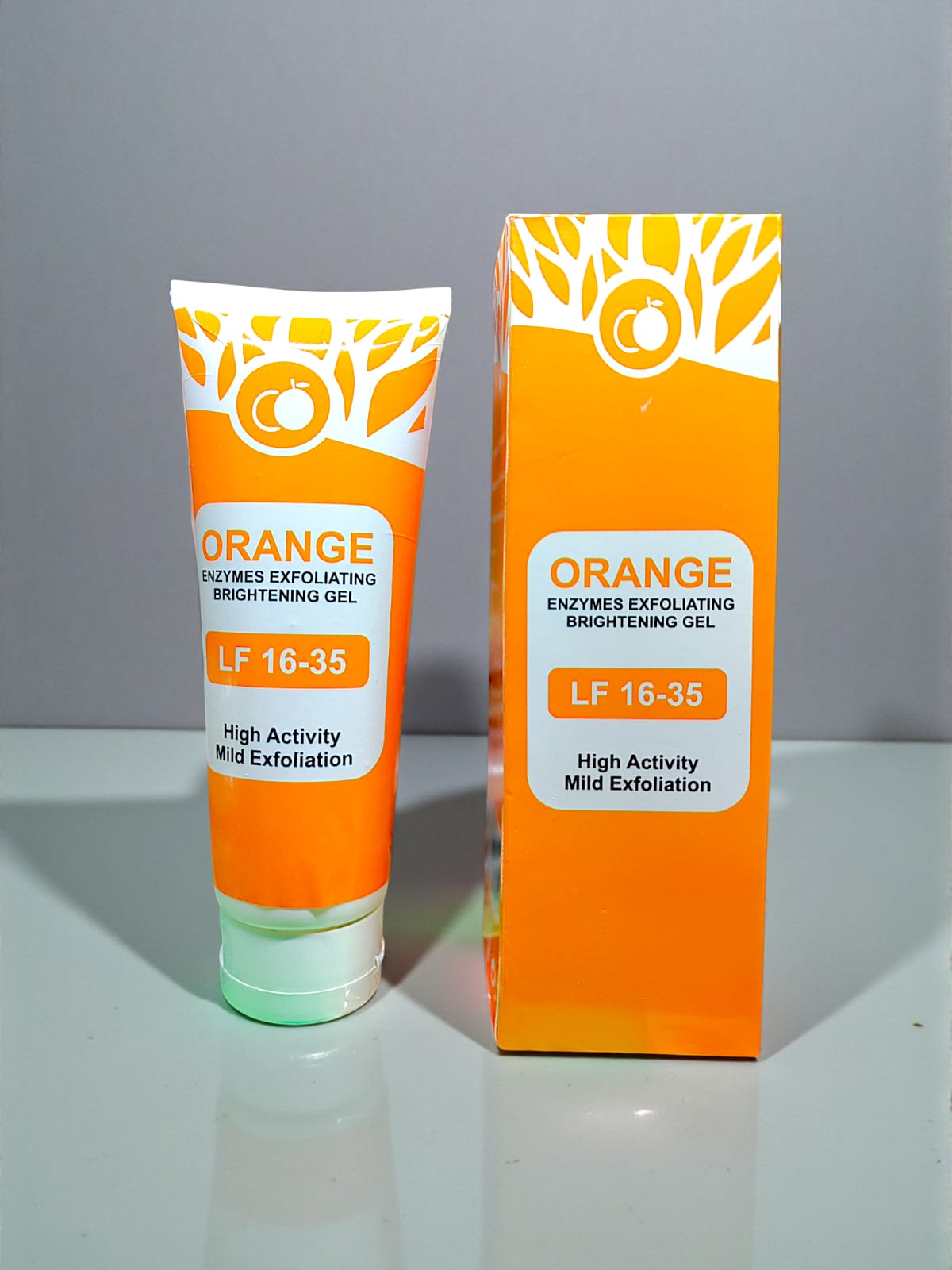 Gegemoon Orange Enzymes Exfoliating Brightening Gel - Orange 300ML