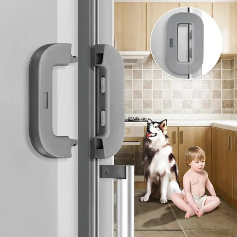 Child Safety Refrigerator Lock with 3M Adhesive | Random Color