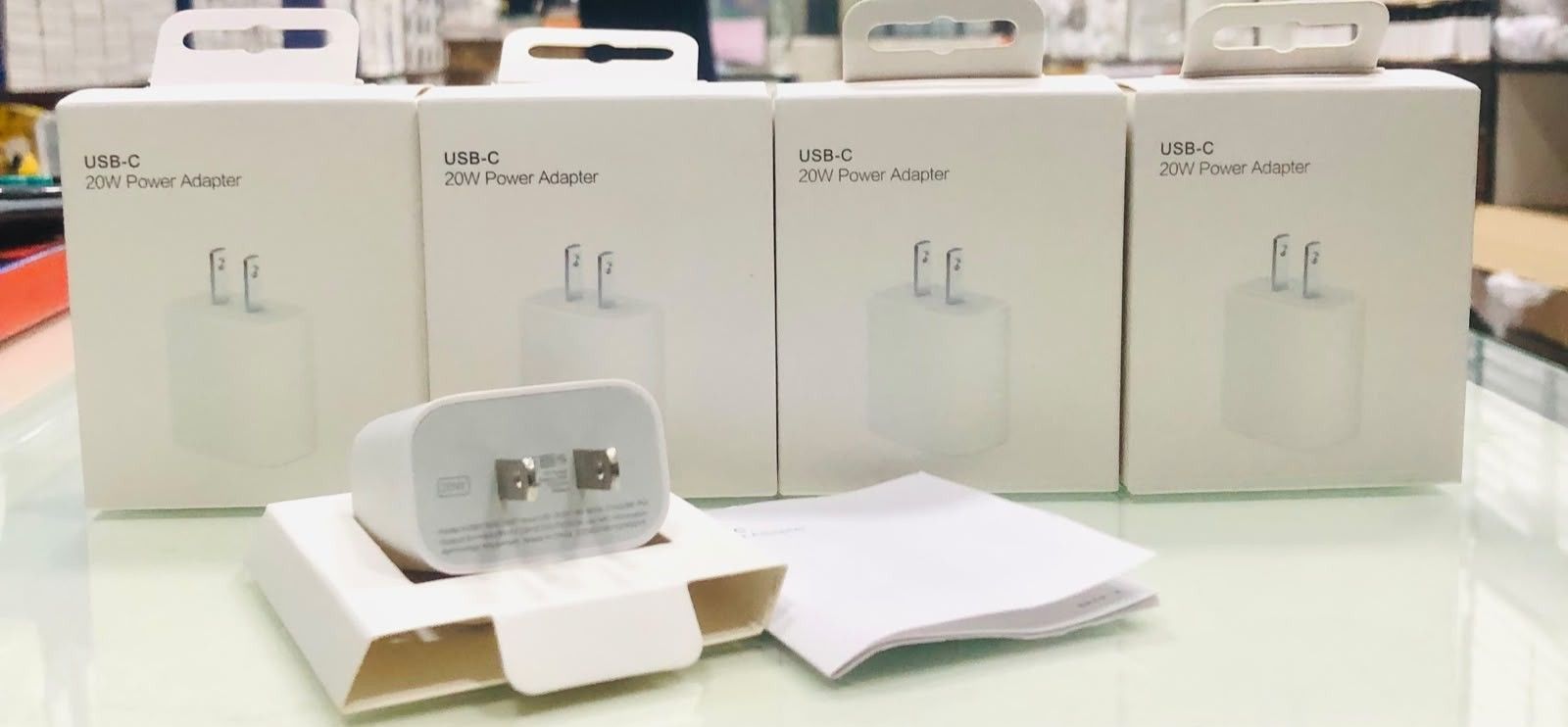 20W USB-C 2-Pin Fast Power Adapter - Best Quality