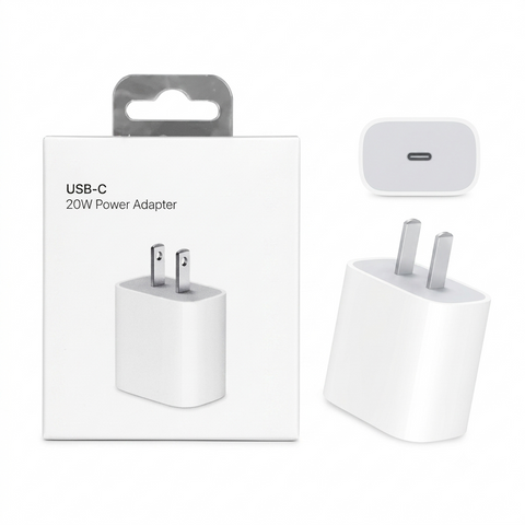 20W USB-C 2-Pin Fast Power Adapter - Best Quality