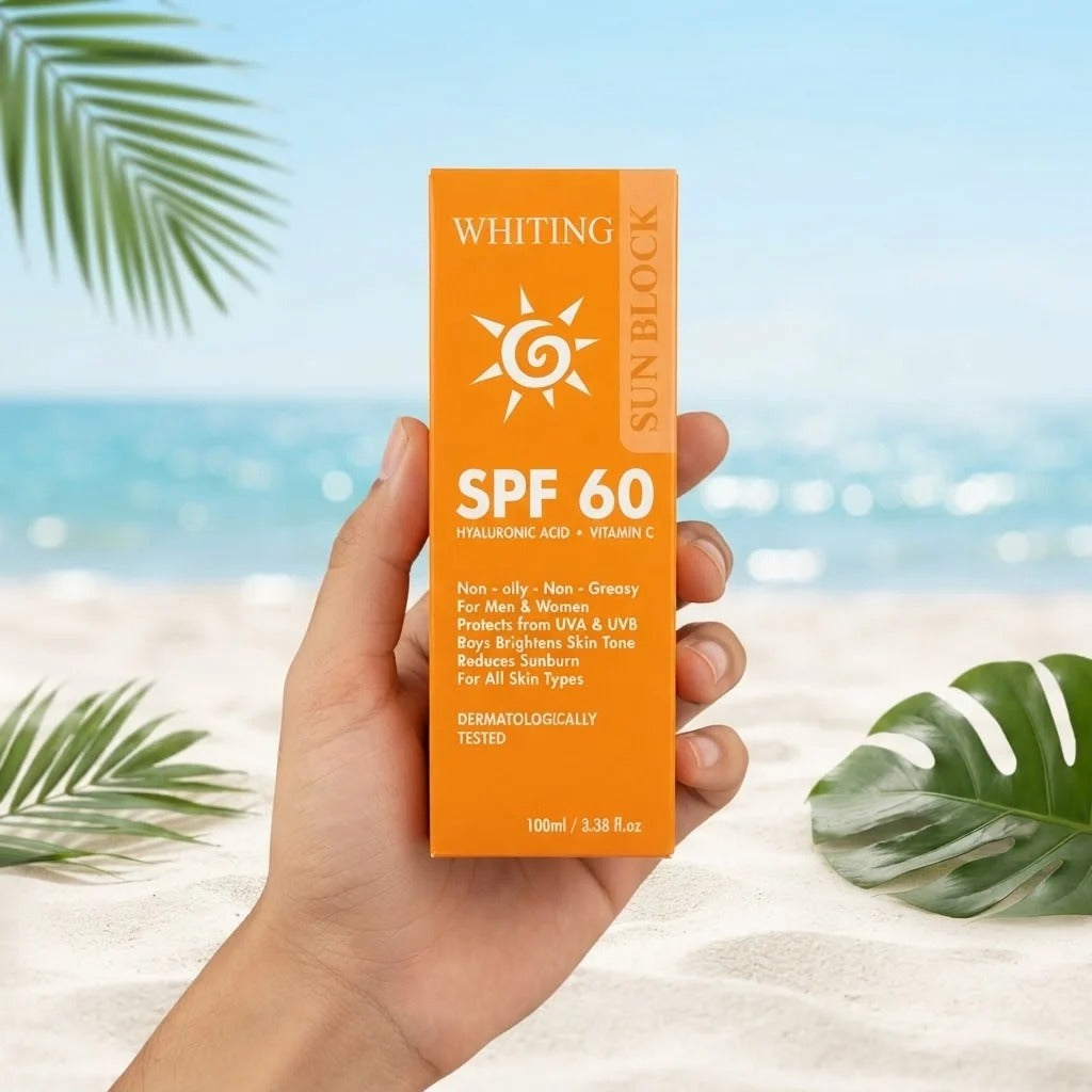 Whiting Sun Block SPF 60 | 100ml