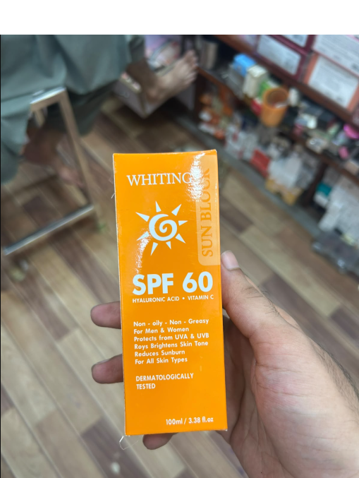 Whiting Sun Block SPF 60 | 100ml
