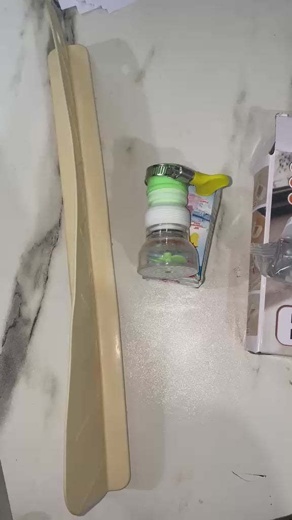 Bundle Of 3 - Faucet + Splash Guard + Mini Mop | Kitchen Pack Of 3